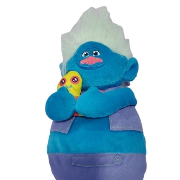 Hasbro Other - TROLL‎ blue with hugging 🫂 baby